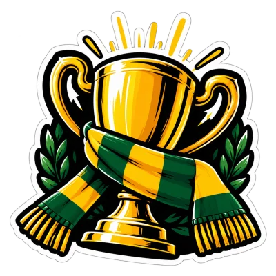 Trofeo y bufanda